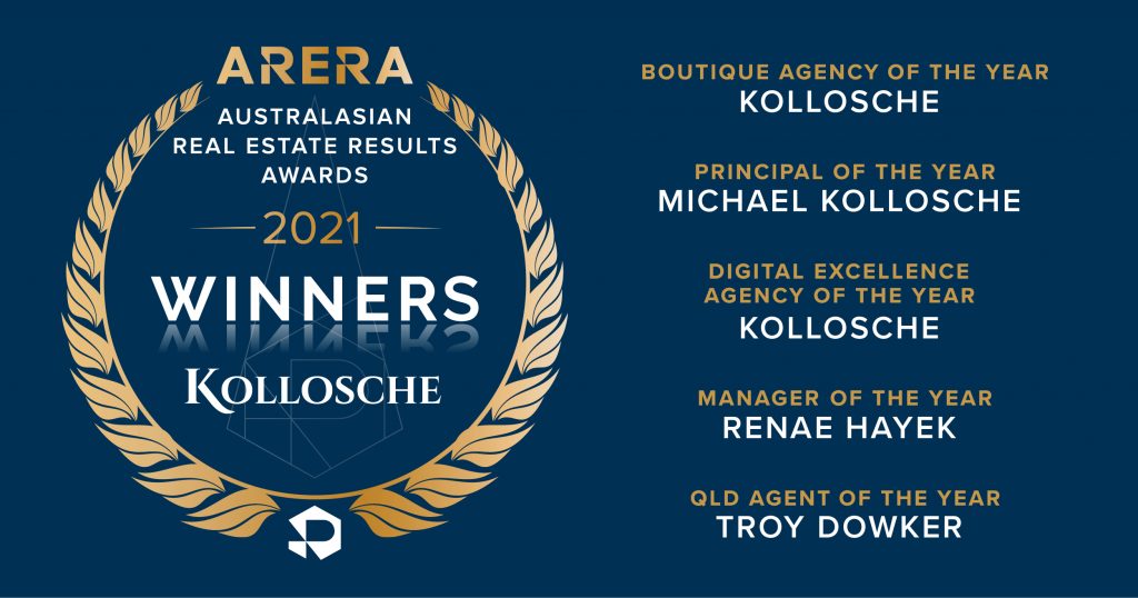 Kollosche wins five major industry awards