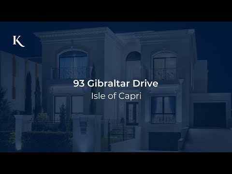 93 Gibraltar Drive, Isle of Capri | Gold Coast Real Estate | Queensland | Kollosche