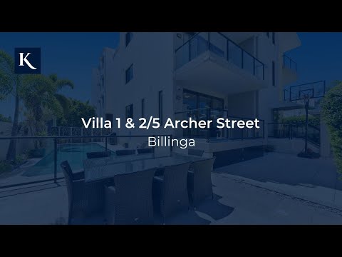 Villa 1 & 2, 5 Archer Street, Bilinga  | Gold Coast Real Estate | Queensland | Kollosche