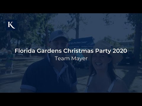Florida Gardens Christmas Party 2020 – Team Mayer