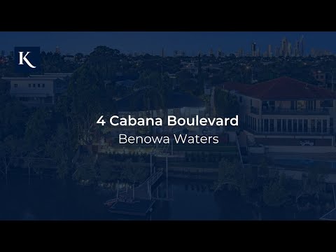 4 Cabana Boulevard, Benowa Waters