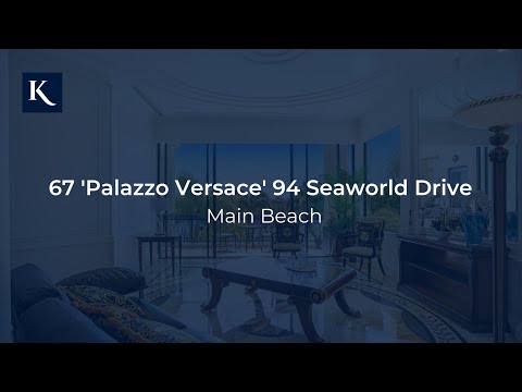 Condo 67 &#039;Palazzo Versace&#039; 94 Seaworld Drive, Main Beach