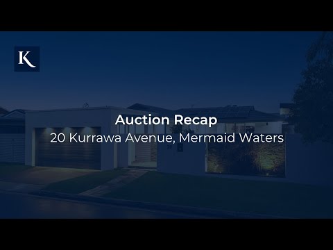 Auction Recap 20 Kurrawa Avenue, Mermaid Waters | Gold Coast Real Estate | Queensland | Kollosche
