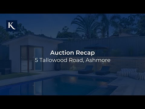 Auction Recap 5 Tallowood Road, Ashmore | Gold Coast Real Estate | Queensland | Kollosche