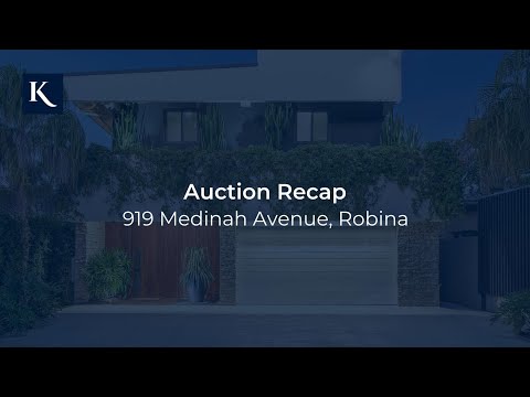 Auction Recap 919 Medinah Avenue, Robina | Gold Coast Real Estate | Queensland | Kollosche