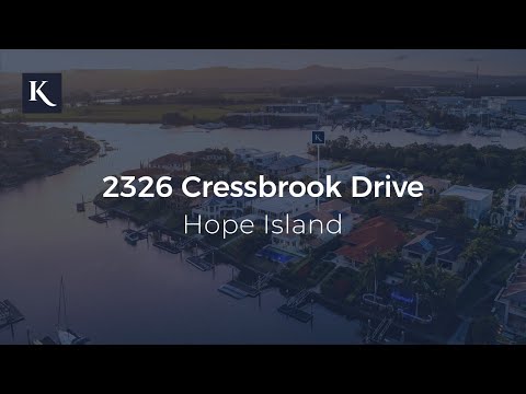 2326 Cressbrook Drive, Hope Island | Gold Coast Real Estate | Kollosche