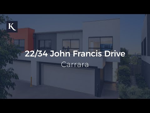 22/34 John Francis Drive, Carrara | Gold Coast Real Estate | Kollosche