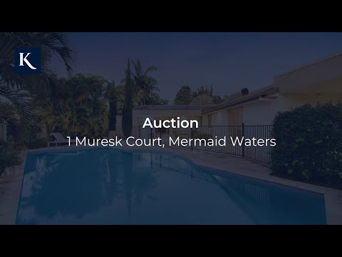 Auction of 1 Muresk Court, Mermaid Waters