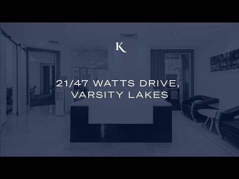 21/47 Watts Drive, Varsity Lakes | Gold Coast Real Estate | Kollosche