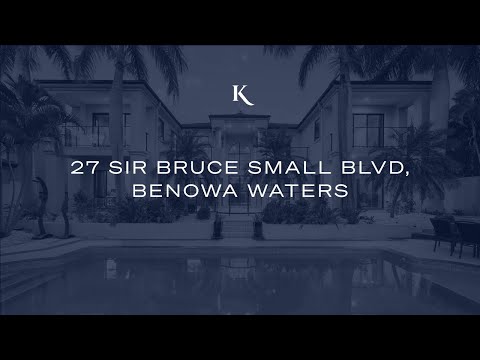 27 Sir Bruce Small Boulevard, Benowa Waters | Kollosche | Gold Coast Real Estate