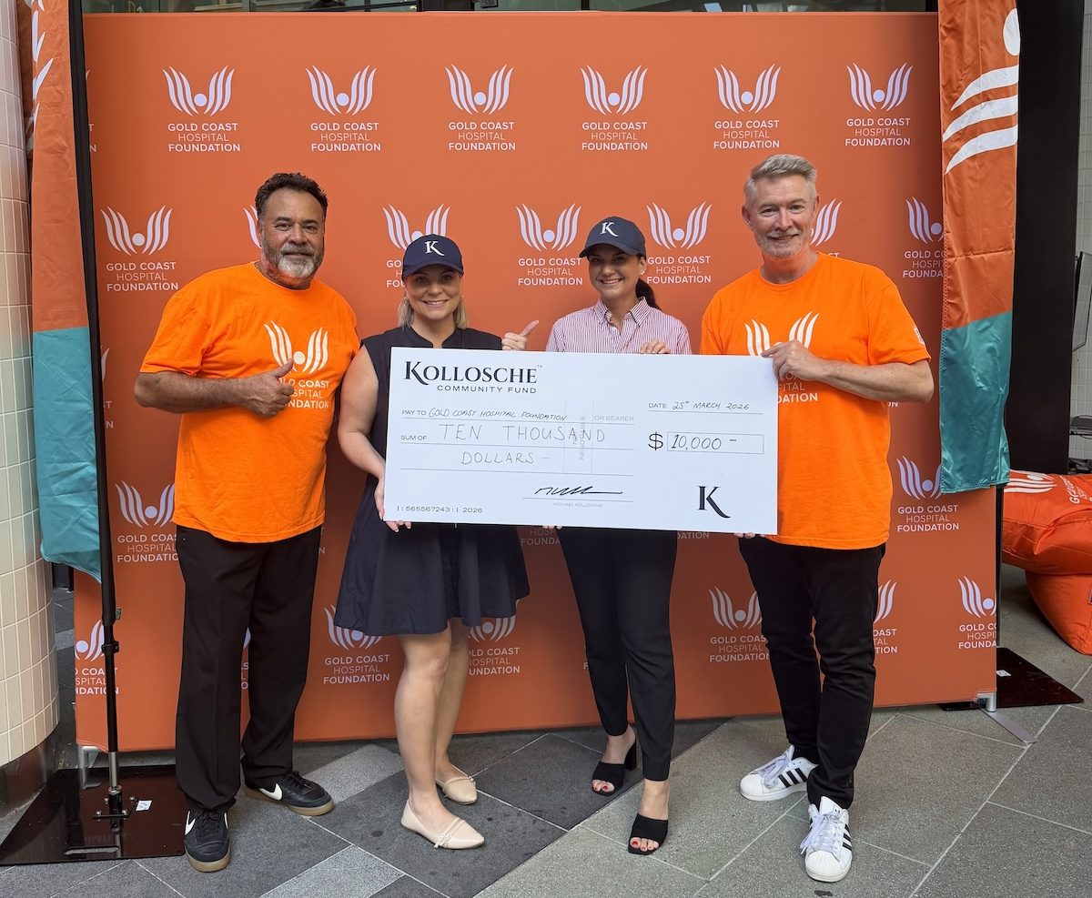 Kollosche Puts $600,000 Back Into the Community